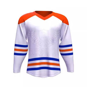 Camiseta de hockey sobre hielo de manga larga de estilo diferente, camiseta de hockey sobre hielo de buena calidad a la venta, el mejor Material - Product Image 1
