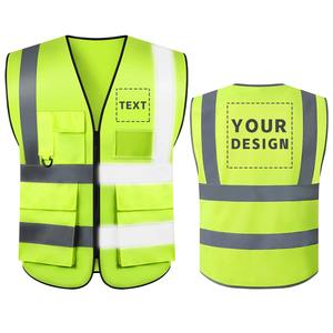 Gilet de sécurité respirant sans manches vêtements réfléchissants avec veste d'urgence à rayures réfléchissantes pour les travailleurs - Product Image 5