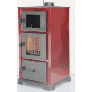 Poêle à bois autonome Dorello MF96 Cozy pour une utilisation en intérieur avec un design moderne et confortable - Product Image 3