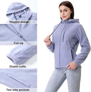 Sudaderas con capucha de moda para mujer, diseño de jersey con capucha ajustable en el bolsillo delantero y material de lana suave para uso diario de moda informal - Product Image 5