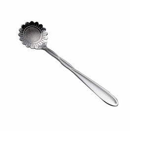 Ustensiles de cuisine Couverts Cuillère en acier inoxydable Cuillère à café et vaisselle Cuillère à long manche Cuillère en acier Couverts - Product Image 3