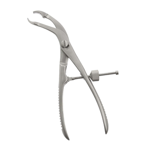 คีมจับกระดูกแบบปรับศูนย์เอง Verbrugge สำหรับศัลยกรรมกระดูกและข้อ ทำจากสแตนเลส ใช้สำหรับจับและเย็บแผลทางการแพทย์ - Product Image 1