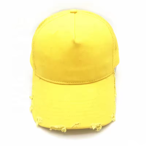 Gorra de Béisbol Deportiva Ajustable Personalizada al por Mayor, Gorra de Malla de 5 Paneles, Gorra Trucker de Algodón Desgastado 2026 - Product Image 2