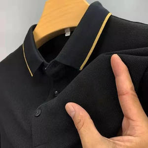 เสื้อเชิ้ตแขนสั้นผ้าคอตตอน100% ลดริ้วรอยสำหรับผู้ชายหรูหรามีสไตล์พิมพ์โลโก้ออกแบบได้ตามต้องการ - Product Image 3