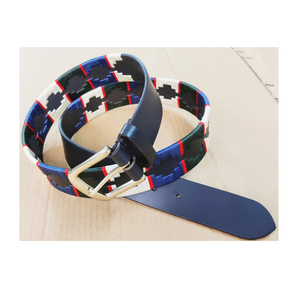 Ceinture en cuir tressé, design fait main, ceinture en cuir bicolore, look attrayant, ceintures en cuir pour hommes - Product Image 5