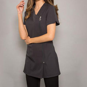 Tunique de spa, uniformes de salon de beauté, uniformes médicaux, tunique de soins de santé personnalisée en polyester respirant de haute qualité, design supérieur - Product Image 6