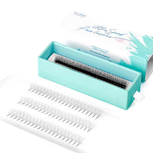 <b>Long</b> stem premade fans ultra speed perfect spread top pre made <b>lash</b> fans 3D-20D pointy base natural <b>lashes</b> wholesale - Product Image 1