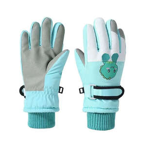Fournisseur direct d'usine, gants de ski et de snowboard pour hommes de qualité professionnelle, imperméables, isolés en polyester - Product Image 1