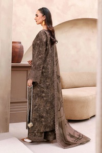 Trajes de estilo pakistaní de tela de seda kameez shalwar para mujer, de diseñador famoso. - Product Image 3