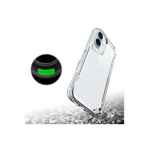 Coque en silicone antichoc SAFA T-Max Premium pour iPhone 16 Plus, coque arrière transparente électro-plaquée, élégante, INS, téléphone portable - Product Image 5