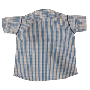 Camisetas de uniforme escolar con logotipo personalizado unisex con bolsillo modelo de lujo de alta calidad al por mayor - Product Image 2