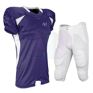 Stylish Breathable American Football Uniform Sets with Short Sleeve Premium Fabric Comfortable Fit Designed for Training & <b>Games</b> - Product Image 1