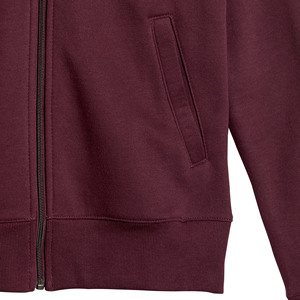 Sudadera con cremallera completa Moda Algodón Mezclado Ropa de calle Sudadera Hombres Zip up Hoodie Basics Fabricante Sudaderas con capucha de alta calidad - Product Image 5