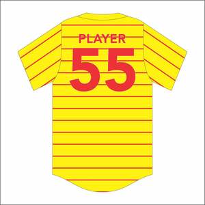 Camiseta de béisbol personalizada con botones completos, chaleco sin mangas, camiseta de equipo de béisbol - Product Image 1