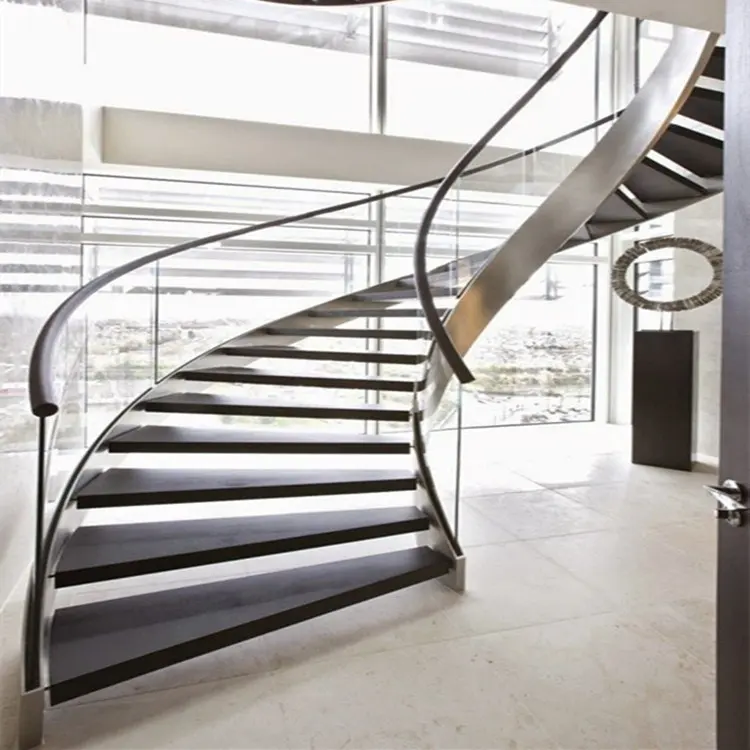 CBMMart Les modèles les moins chers Escaliers modernes Escalier incurvé à approvisionnement direct d'usine
