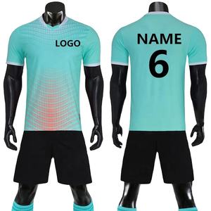 Venta caliente desgaste de fútbol hecho a medida sublimación completa impresión personalizada último diseño con uniforme de tamaño personalizado - Product Image 2