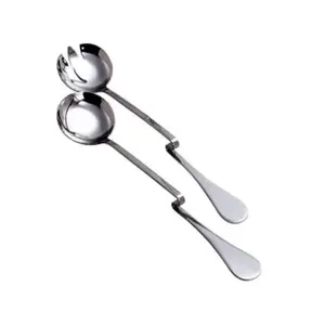 Juego de cubiertos de acero inoxidable hechos a mano con el más nuevo diseño de mesa perfecto para servir sopa, azúcar y pasteles - Product Image 1