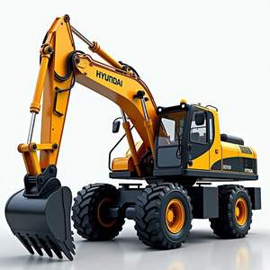 Mini excavadora sobre orugas de 1 tonelada con 1 año de garantía Componentes básicos de motor y caja de cambios KOOP modelo MY10 - Product Image 6