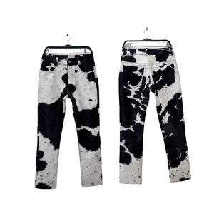 Pantalones de Cuero de Lujo para Hombre, Talla Grande, Cintura Media, Corte Regular, Ecológicos, Resistentes al Viento, Estilo Urbano, Atuendos Modernos - Product Image 6