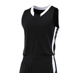 Ensembles d'uniformes de basket-ball de sport actif pour hommes et femmes haute performance personnaliser le nom de l'équipe imprimer gilets et shorts sans manches unisexe - Product Image 4