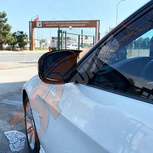 ฝาครอบกระจกมองข้าง B.M.W ซีรีส์ 3 E90 LCI ปี 2008 - 2010 รุ่น D Line สีดำเงา / สีดำเปียโน ซ้ายและขวา ชุดคุณภาพสูง ผลิตจากพลาสติก ABS ชุดแต่ง M3 - Product Image 4