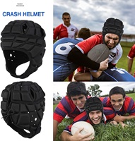 Casque de rugby et de football OEM pour l'entraînement, réglable, respirant, en EVA, protection de la tête, casquettes de scrum de haute qualité