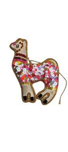 Wholesale Custom Handmade Bear Design Keychain <b>White</b> Animal Shape Beaded <b>Christmas</b> Wall Hanging <b>Decoration</b> Embroidered Export - Product Image 2