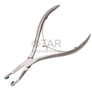 คีมถอนสะพานมงกุฎแบบยืดหดได้อุปกรณ์ทางการแพทย์สองชั้นทำจากสแตนเลส - Product Image 5