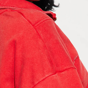 Sudadera con capucha cómoda y ligera para correr para mujer, Invierno/forro polar suave, transpirable, recortada, nuevo diseño, OEM, logotipo personalizado, sudadera con capucha para mujer - Product Image 6