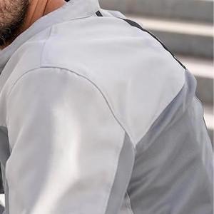 Chaqueta de Motociclismo Blindada Softshell para Hombre, Ropa Exterior Ligera y Resistente al Viento con Reflectante y Seguro Jersey de Carreras Ajustable - Product Image 4