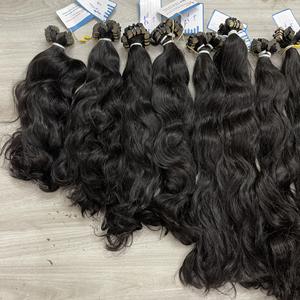 Cinta de doble dibujo en extensiones de cabello alineadas con cutícula de color negro natural 100% cinta de cabello vietnamita en - Product Image 2