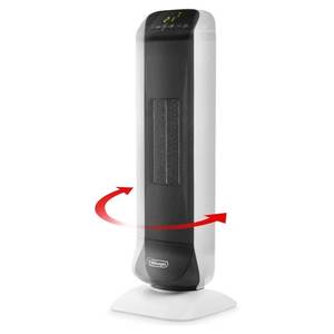 Calentador Eléctrico de Torre Cerámico De Longhi 2000W 60m Hfx25S20 Negro y Blanco Modelo 0114662015 - Product Image 2