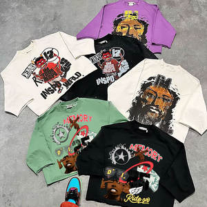 Camiseta Casual de Manga Corta para Hombre, Cuello Redondo, Ajuste Regular, Estilo Desgastado, Impresión DTG 100% Algodón, Secado Rápido - Product Image 2