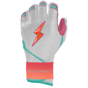 Guantes de Bateo de Béisbol Bruce Bolt de Cuero Antideslizante con Logotipo y Diseño Personalizados, Calidad Profesional, Fabricados con Cuero Premium - Product Image 5