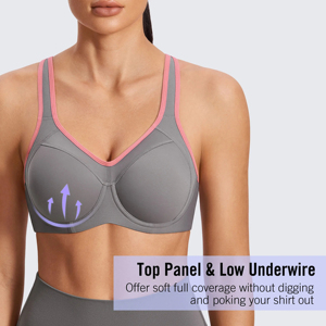 Offre Spéciale femmes Yoga haut soutien sans couture sport soutien-gorge dames élastique bretelles réglables vêtements de Fitness sport soutien-gorge - Product Image 4