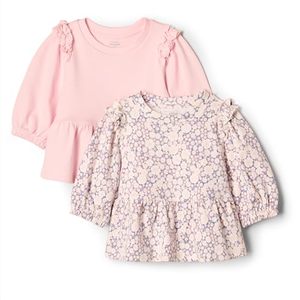 Abrigo de Invierno para Bebés Niñas, con Capucha, Transpirable, Forro Grueso de Algodón, Cierre de Botón, Cálido, Casual, Estampado, JIAHE CHC0021 - Product Image 3