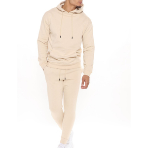 Ensemble de survêtements pour hommes avec logo de marque personnalisé de la même couleur, sweat-shirts et pantalons de survêtement pour hommes, vêtements de sport deux pièces, survêtements de marque pour hommes - Product Image 5