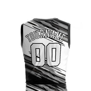 Uniformes de baloncesto con logotipo personalizado profesional para hombres, buen Material con características de talla grande, servicios OEM, precio caliente - Product Image 6