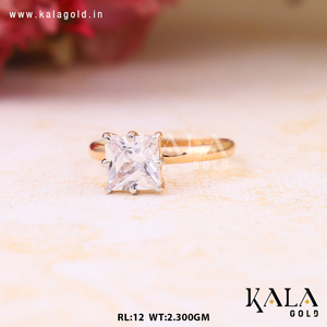 Anillo Moderno Geométrico de Oro Sólido de 18K con Diamantes Americanos, Estilo Clásico, con Piedras Preciosas, para Boda, Compromiso, Fiesta, Uso Diario, Aniversario - Product Image 2