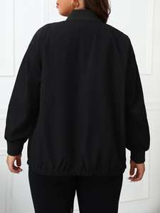 แจ็กเก็ตบอมเบอร์สำหรับผู้หญิงที่ปรับแต่งได้ตามต้องการ - Product Image 6