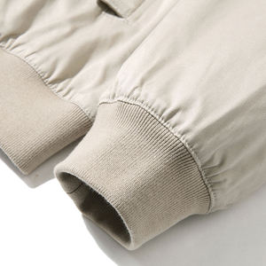 Veste en jean décontractée pour homme Sophia, hiver 2023, imperméable, col montant, boutons en corne, style safari, doublure en coton, pour l'extérieur - Product Image 6