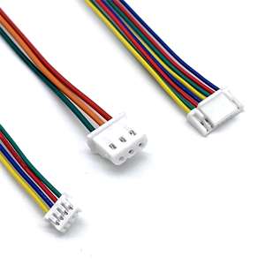 <span class=keywords><strong>SH</strong></span> PH XH <span class=keywords><strong>SM</strong></span> 1,0 1,5 2,0 2,54 TE Molex JST Arneses de cableado personalizados PVC Auto Cable de arnés de cables eléctricos 1,0 1,5 2,0 Electrónico - Product Image 3