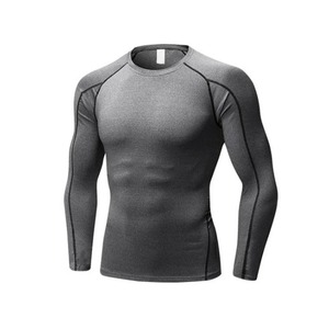 Nouvel ensemble de compression flexible en tissu respirant idéal pour les hommes actifs portent un ensemble de compression parfait pour la compression en gros - Product Image 2