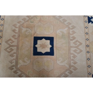 พรมขนาด 0.4x6.5 ฟุต, พรมตุรกีวินเทจ, พรมลายสัตว์สีเบจ - Product Image 5