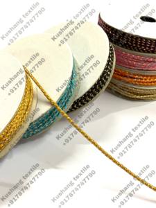 Offres de gros sur les cordons métalliques tressés pour décorations et emballage de cadeaux pour sacs vêtements chaussures - Product Image 5