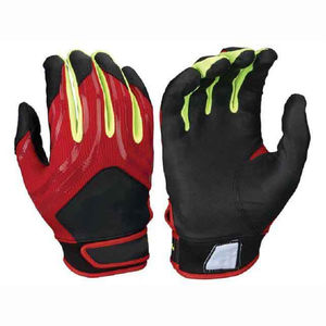 Guantes de bateo de béisbol de alta calidad 100% cuero transpirable ropa deportiva guantes de béisbol Impresión de logotipo personalizado servicio OEM - Product Image 6