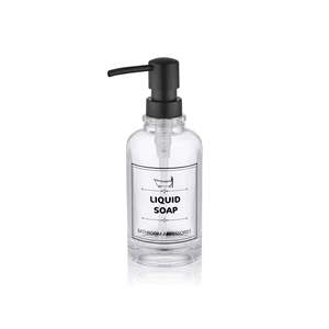 Distributeur de savon liquide transparent 280 ml - Product Image 1