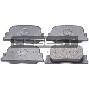 Pastiglie freno posteriori FEBEST (0101-MCV20R) - Product Image 1