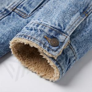 Ensemble veste et pantalon en jean pour enfants élégants, tendance et amusant, jean pour filles, tendance, lavage clair, tenue de luxe, couleur personnalisée, streetwear décontracté - Product Image 6