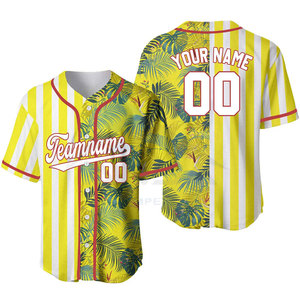 Maillot de baseball sur mesure Nouveau style Vêtements de sport avec logo et numéro d'équipe sublimés Tailles plus grandes disponibles - Product Image 3